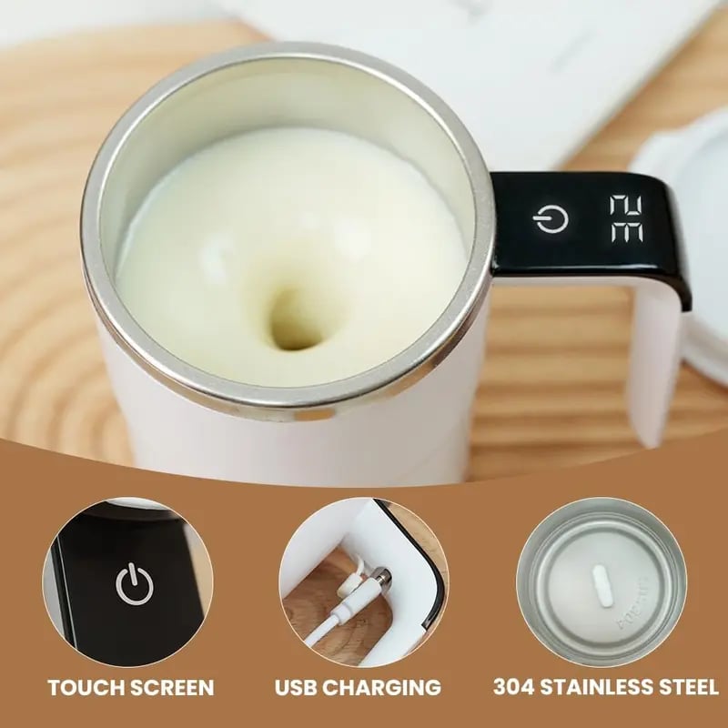 The second item is 60% off💥Electric coffee mug with a built-in LCD thermometer, perfect for brewing coffee, milk, cocoa, etc.